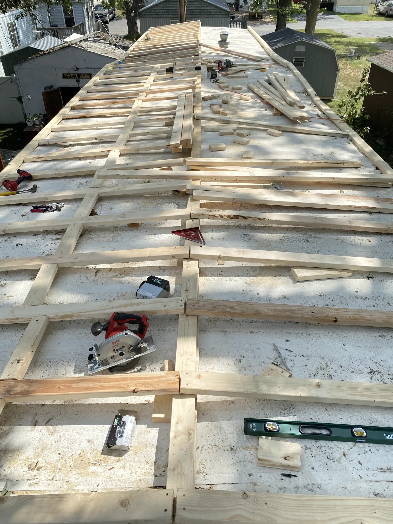Storm-damaged roof rebuilt by ORC in Cedar Rapids