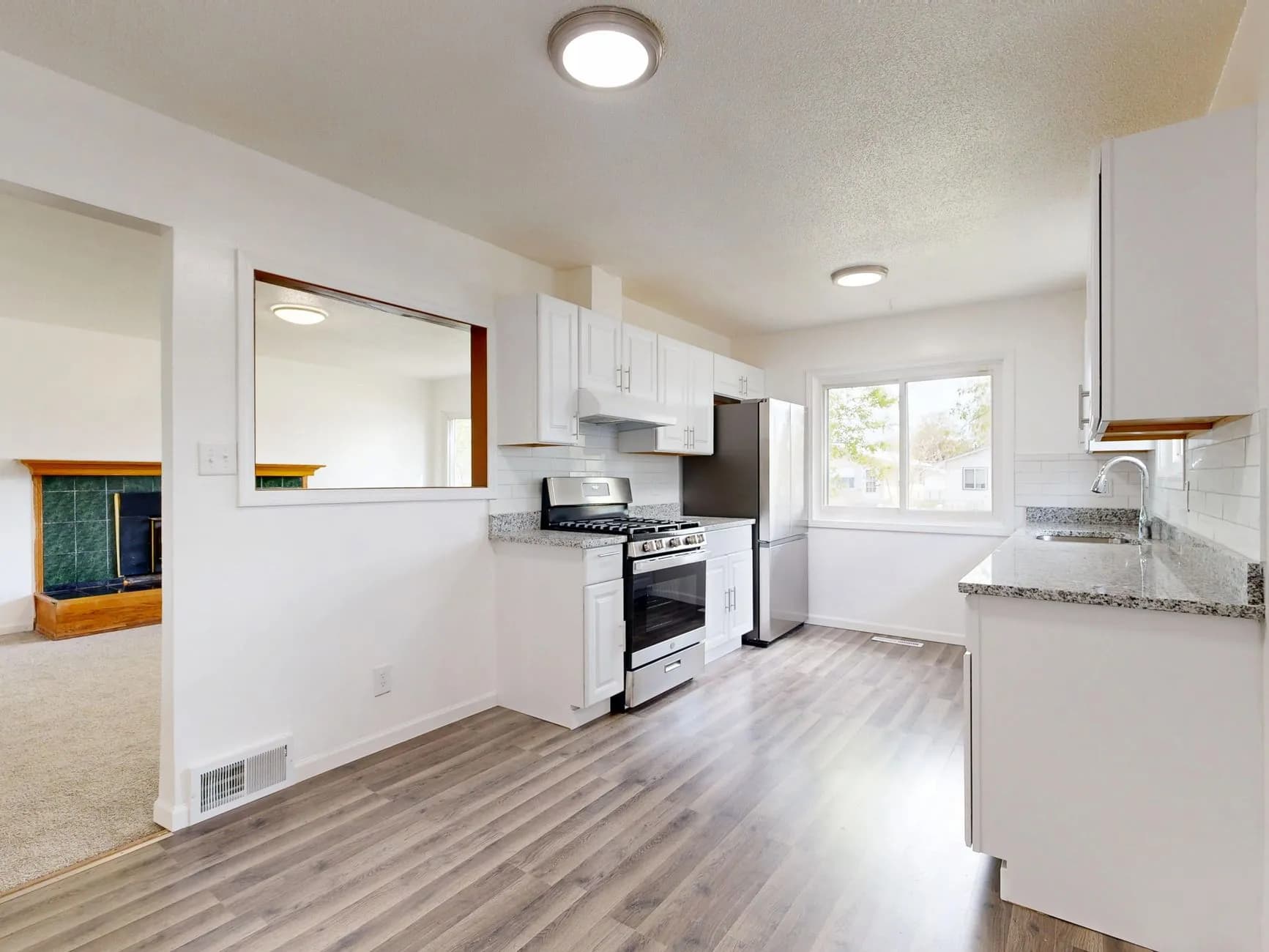 Finished modern kitchen remodel by ORC in Eastern Iowa