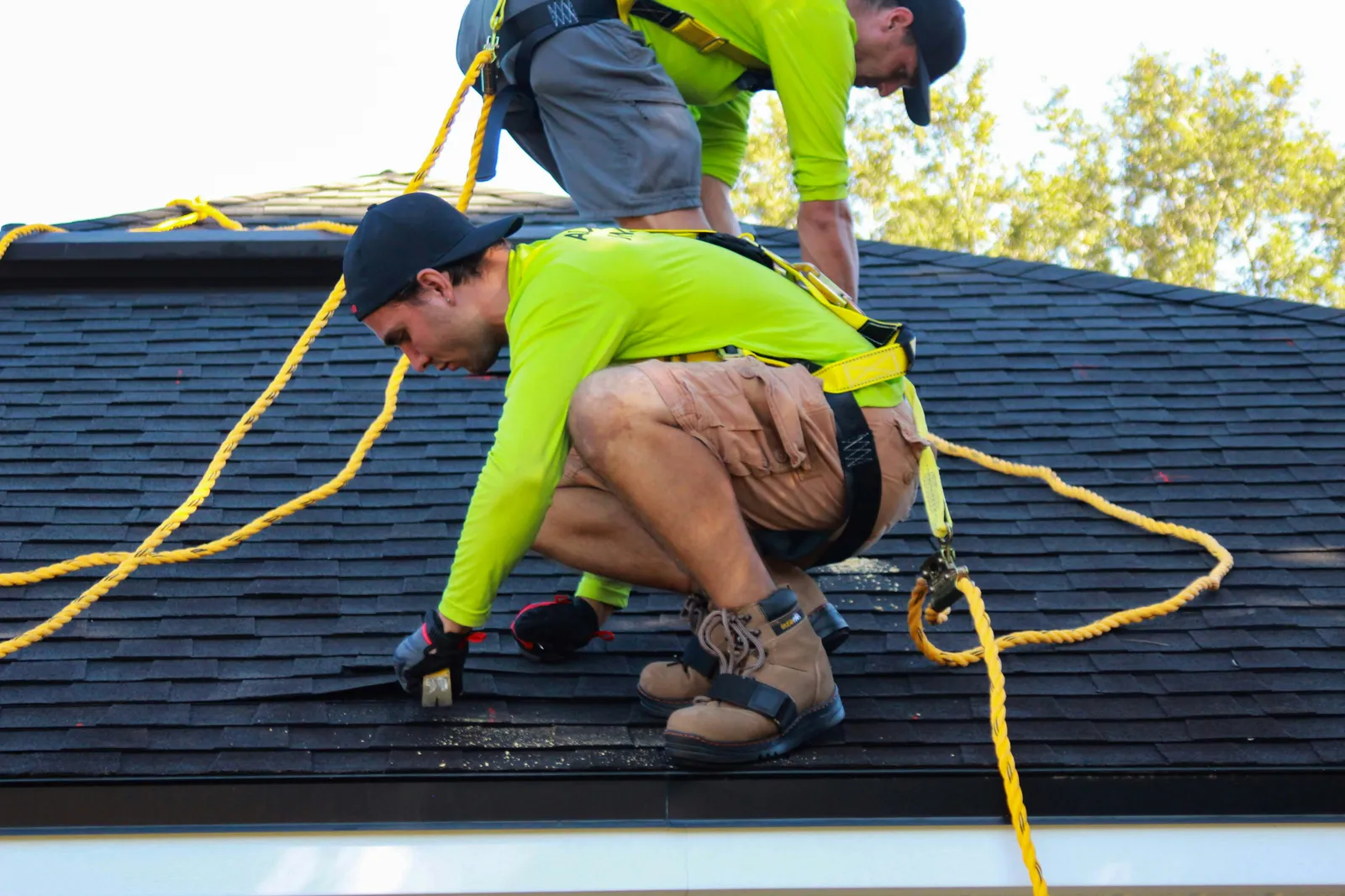 Roof repair and shingle work by ORC in Eastern Iowa
