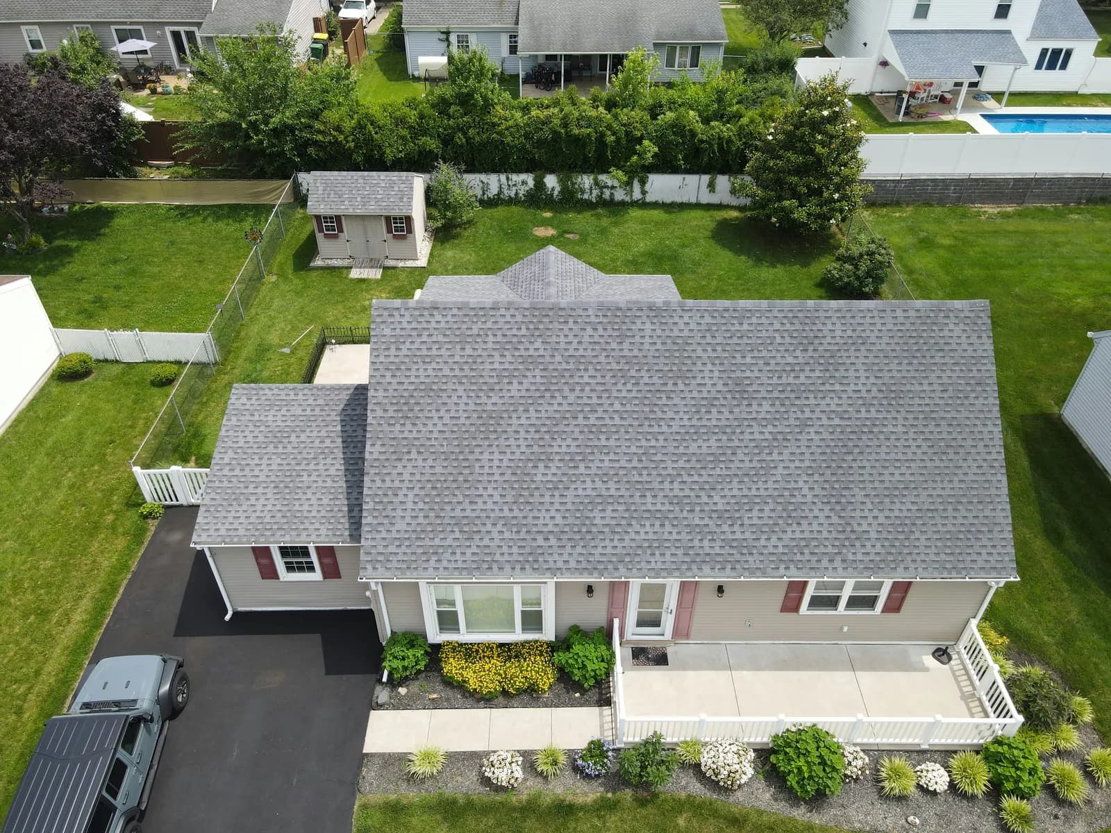 Architectural asphalt shingle replacement by ORC in Iowa City